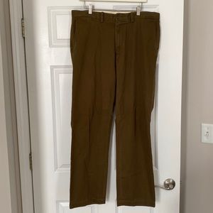 Men’s Polo by Ralph Lauren Brown Khaki Pants Size: 36x32